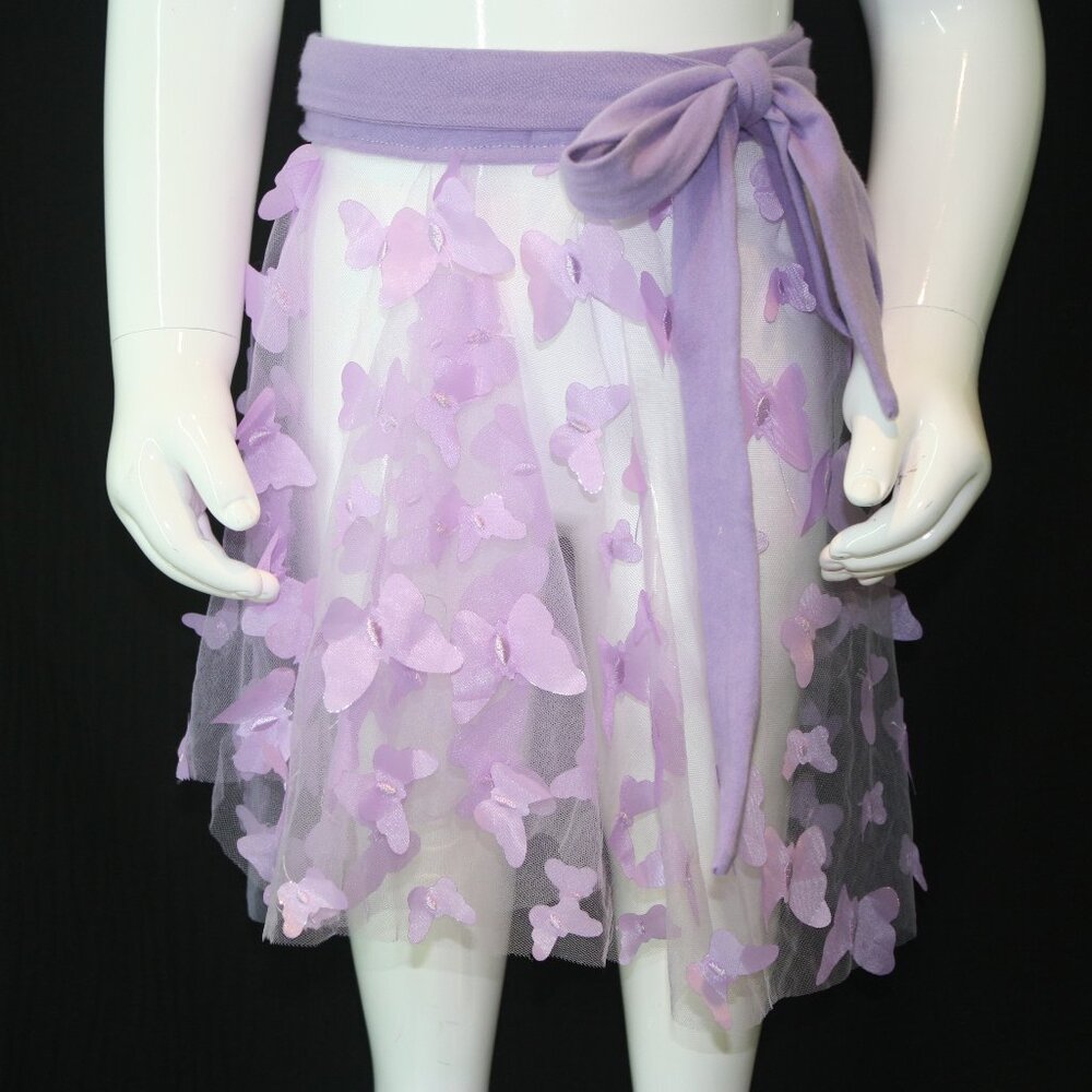 Lavender Butterfly Ballet Skirt | Hand Crafted